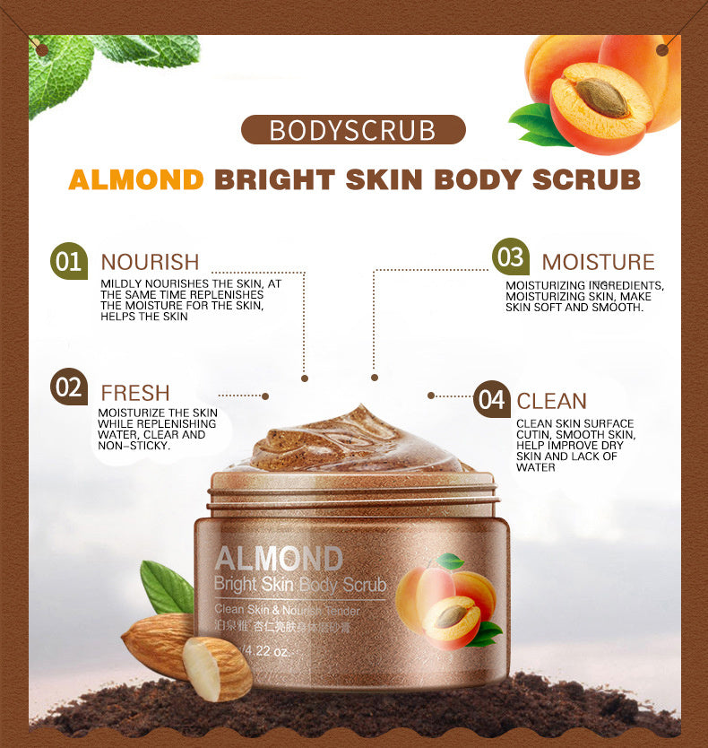 Body Moisturizing Almond Scrub