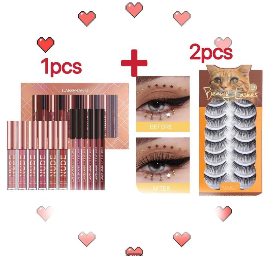 12 Pcs Lip Set