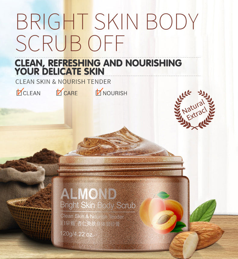 Body Moisturizing Almond Scrub
