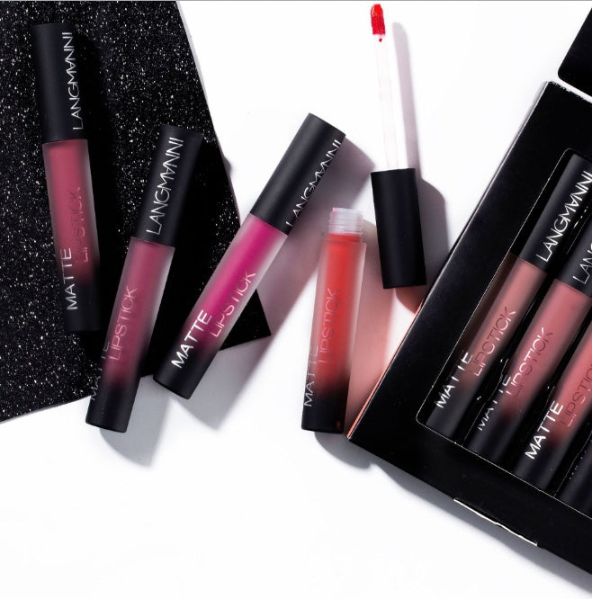 Waterproof Long-lasting Matte Lipstick Set