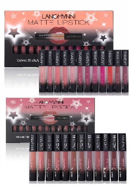 Waterproof Long-lasting Matte Lipstick Set