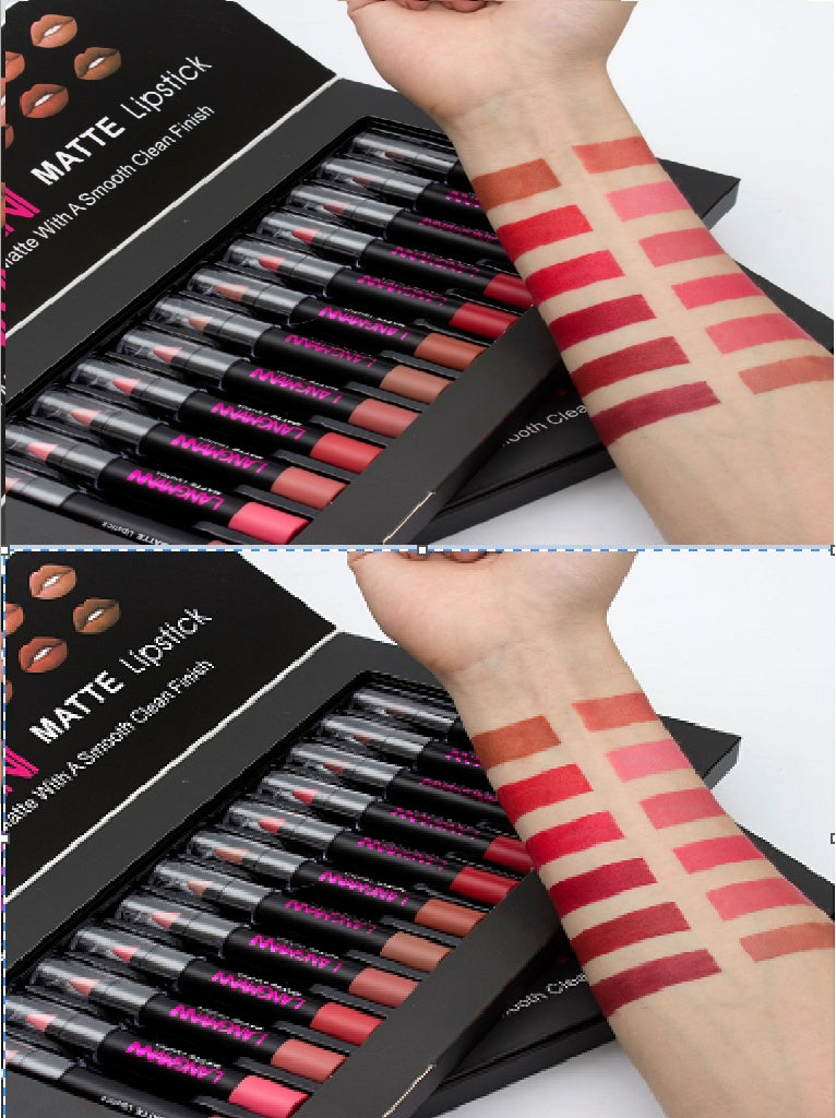Waterproof Long-lasting Matte Lipstick Set