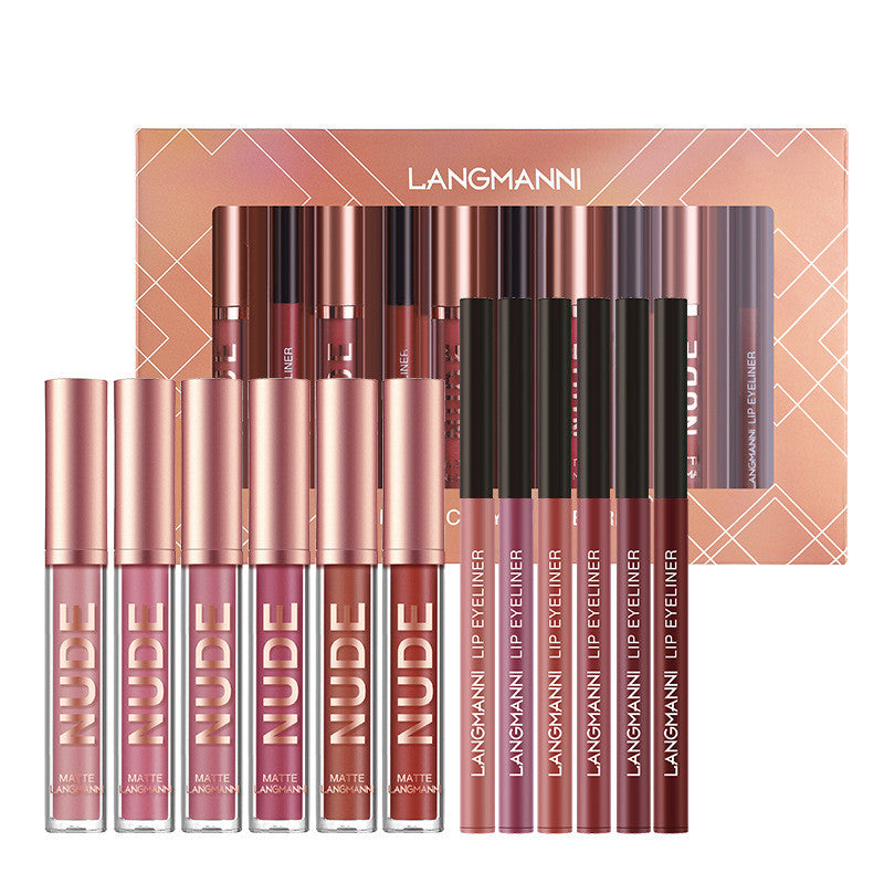 12 Pcs Lip Set