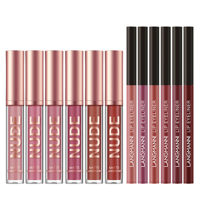 12 Pcs Lip Set