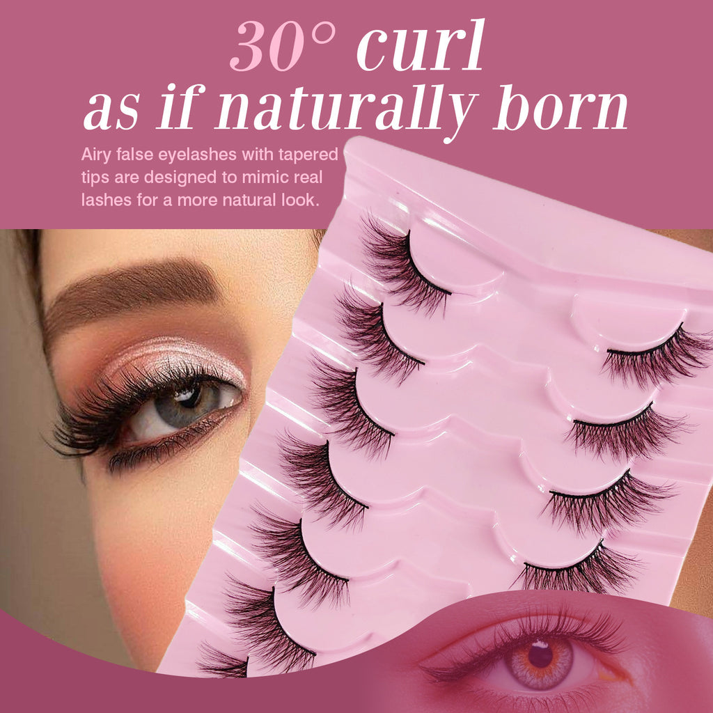 Natural Wispy Lashes