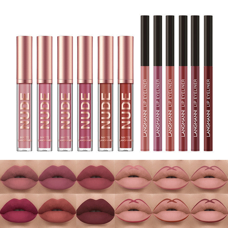 12 Pcs Lip Set
